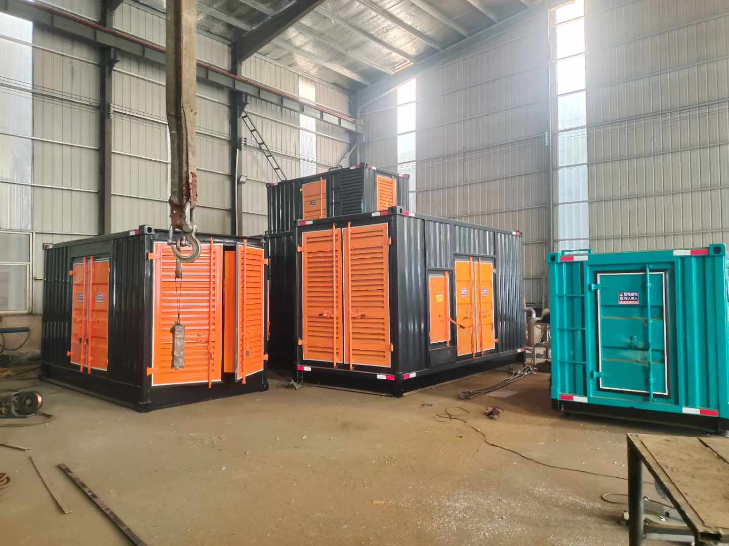 安新500kw柴油发电机组可以带动多少功率设备？