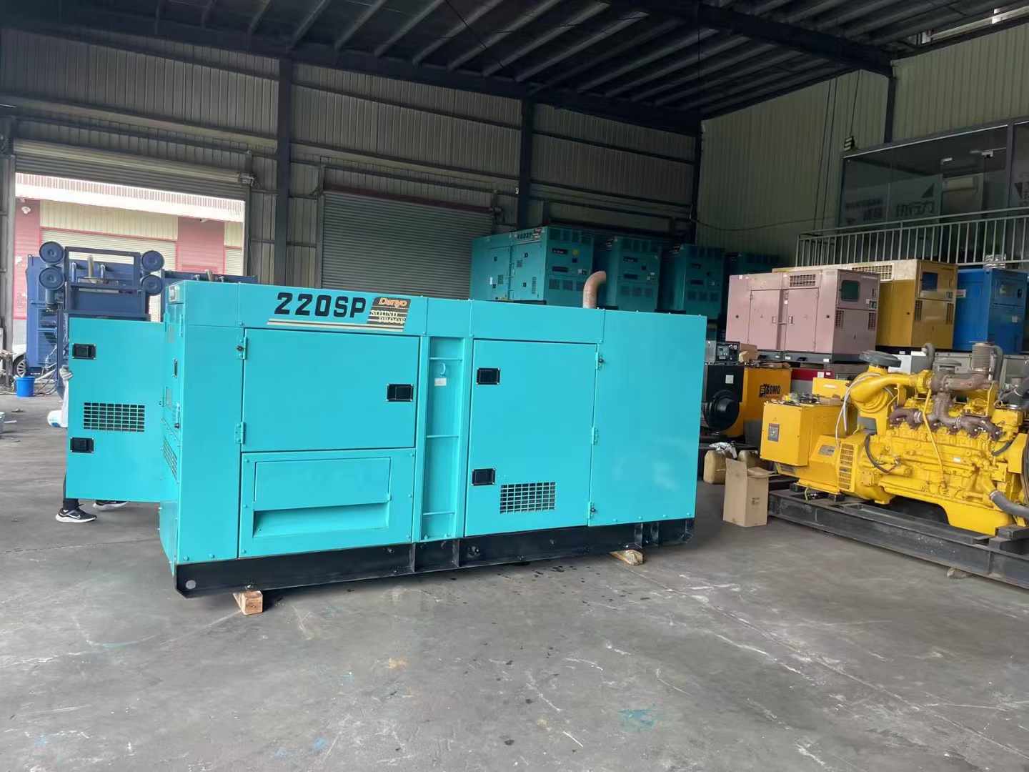 安新600kW柴油发电机组带载能力？